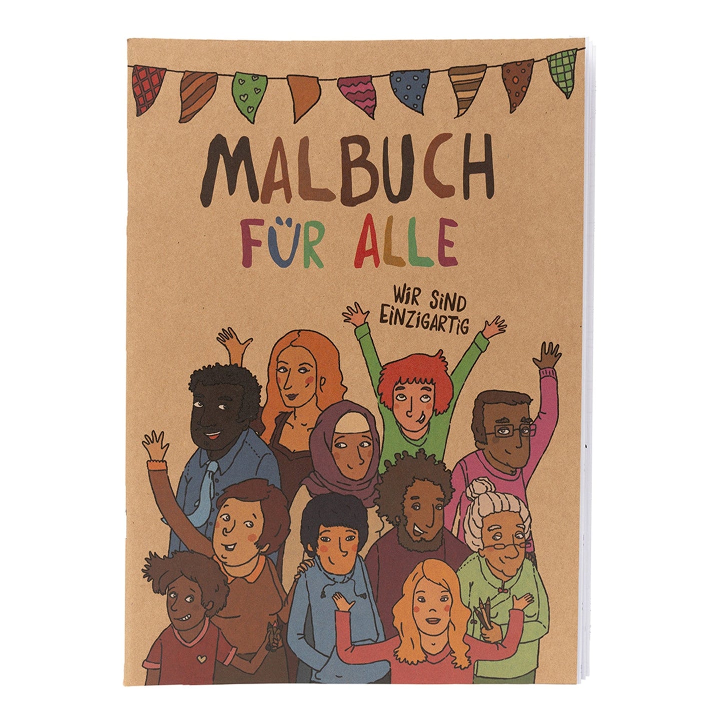 Rosy Brown Malbuch für alle