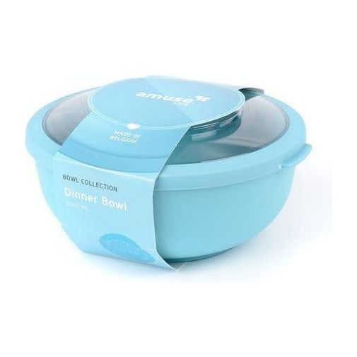 Powder Blue Auslaufsichere Frischhalte und Lunch Schüssel mit Sicht-Deckel, 200 ml (Rosa)