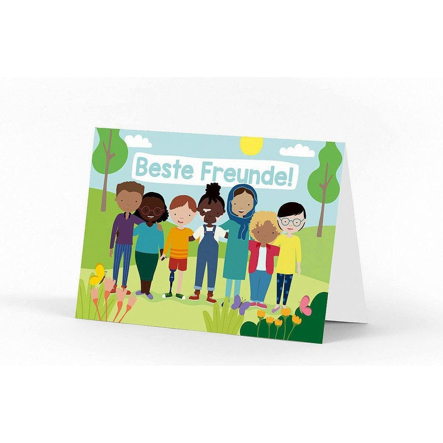 Ellou – Klappkarte Beste Freunde!