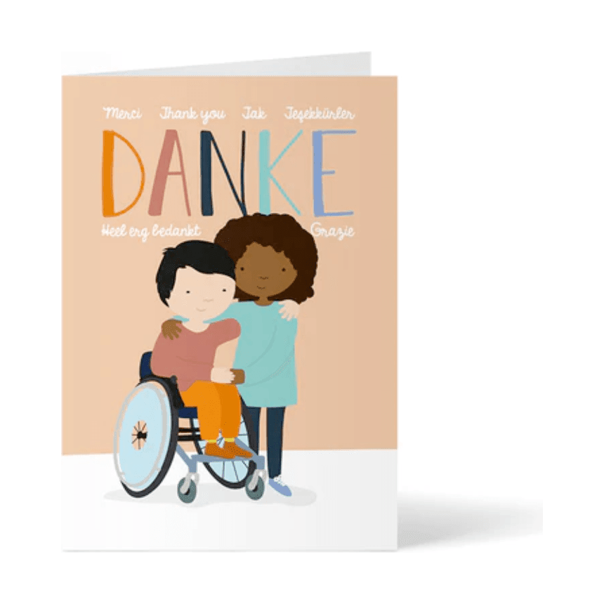 Ellou – Klappkarte Danke