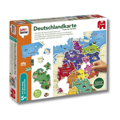 Gray Jumbo Spiele - Ich lerne Deutschlandkarte
