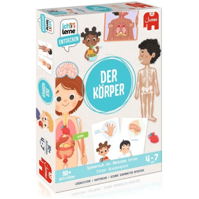 Beige Jumbo Spiele - Ich lerne Entdecken - Der Körper