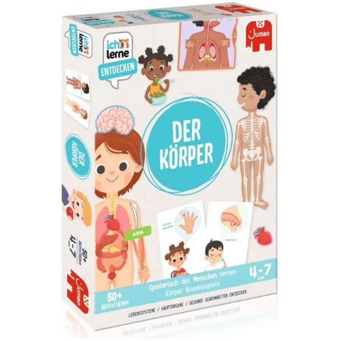 Beige Jumbo Spiele - Ich lerne Entdecken - Der Körper