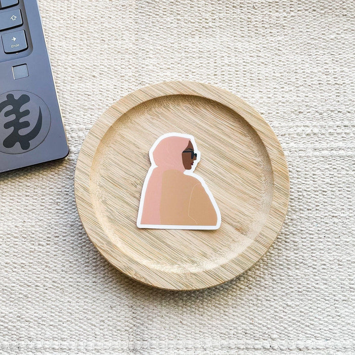 Light Gray Sticker| Hijab Kopftuch Mädchen