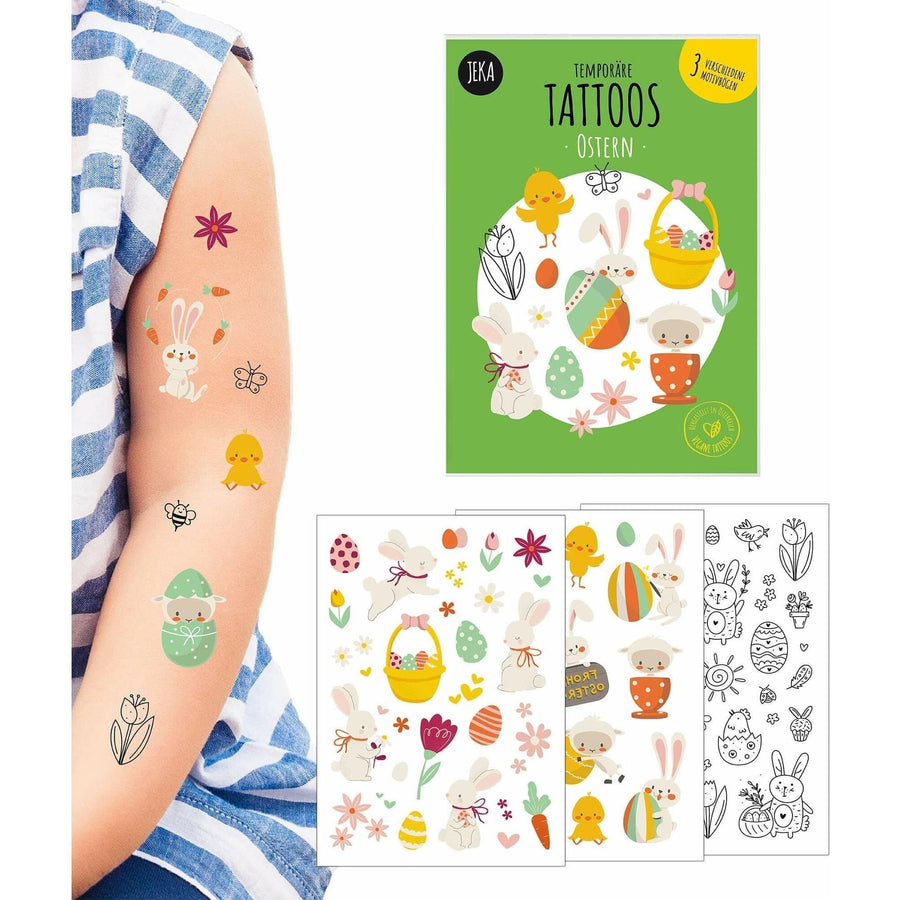 Kindertattoos Ostern