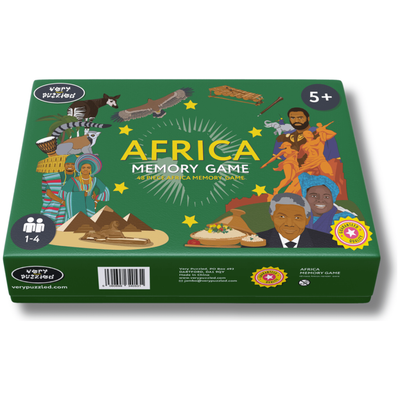 Dark Slate Gray Afrika Memory Spiel