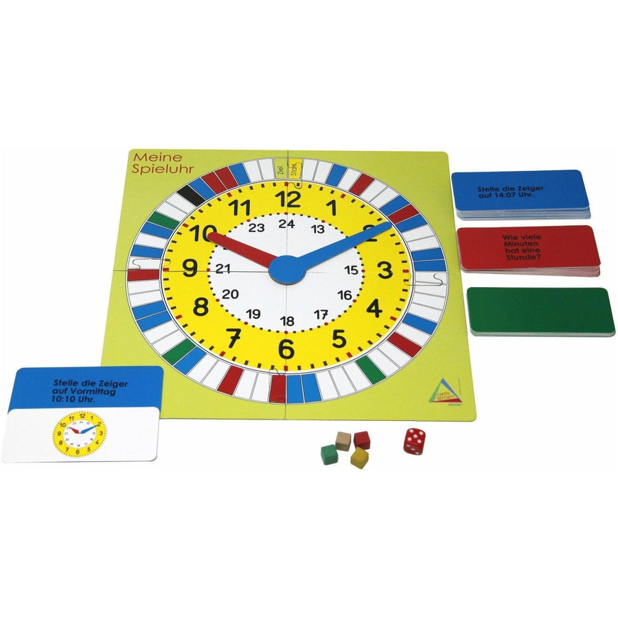 MATHESPIEL - UHRZEIT aus RE-Wood®