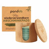 18 wiederverwendbare Abschminkpads | inkl Aufbewahrungsbox aus Bambus | 100% Bio Baumwolle - Kidsimply GmbH