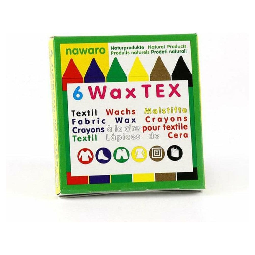 WAX Tex nawaro, Textil Wachsmaler - 6 Farben - Kidsimply GmbH