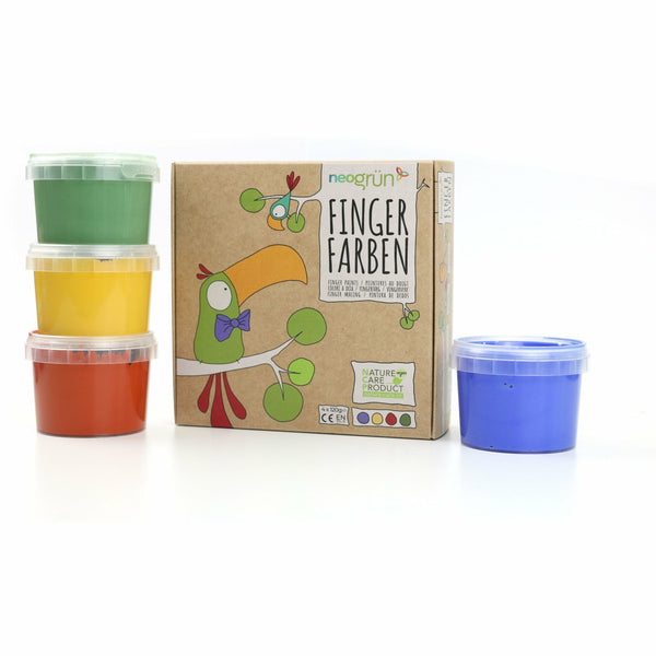 Fingerfarben 4er Set “Aki” - Kidsimply GmbH