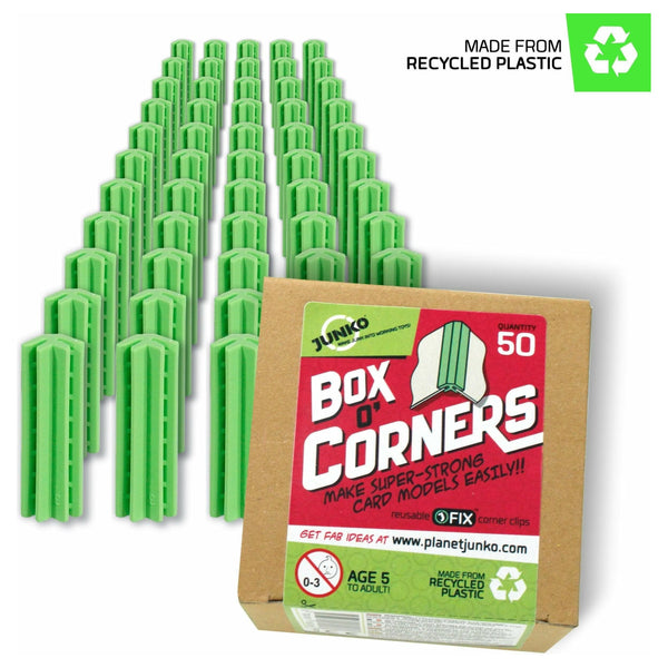 JUNKO Box o 'Corners (mit 50 Eckclips) - Kidsimply GmbH